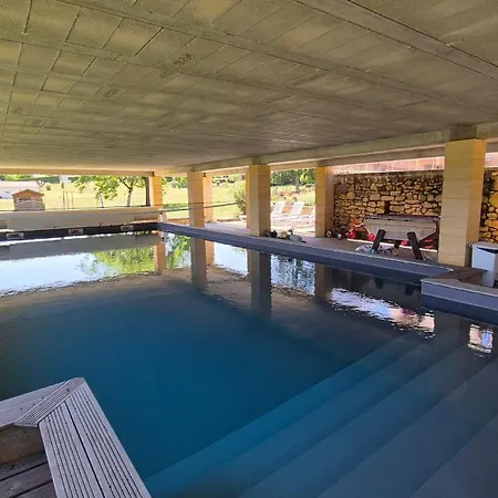 Naudissou Avec Piscine Couverte A * Sarlat-la-Caneda